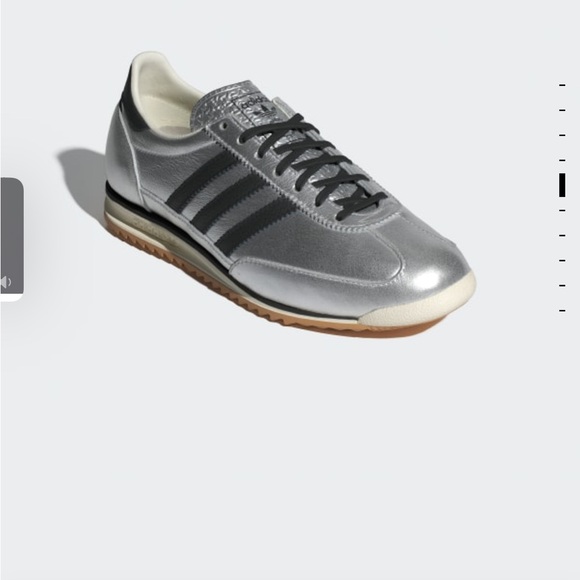 New Without Box Adidas SL 72 OG in Silver - Picture 3 of 7
